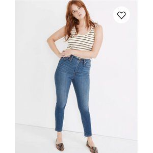 MADEWELL Curvy Stovepipe Jeans Size 32 TALL